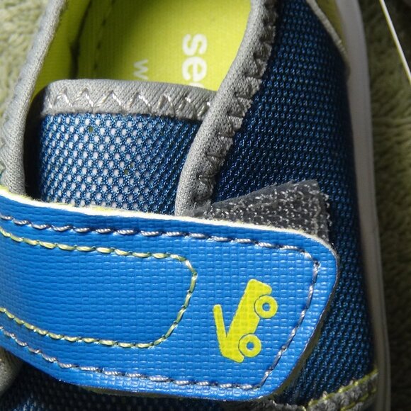 See Kai Run Basics Boys Shoes Blue Cruiser H2O Water Friendly SiZe 5 - Picture 5 of 14